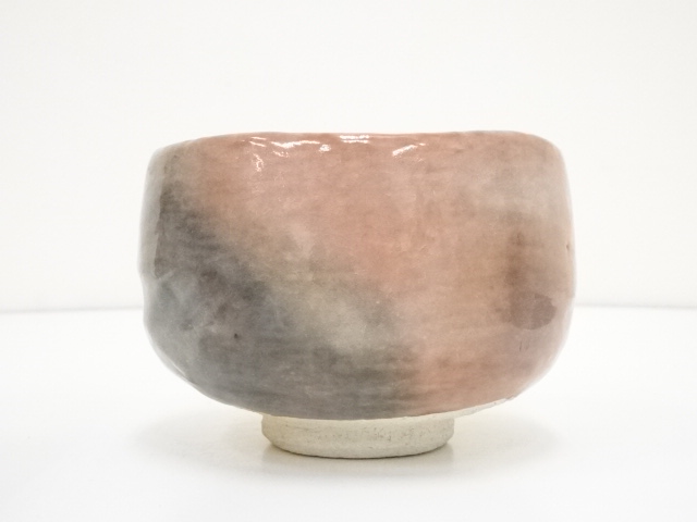 道具 ] - 道具 吉向焼 七世吉向松月造 赤茶碗（共箱） | ネット